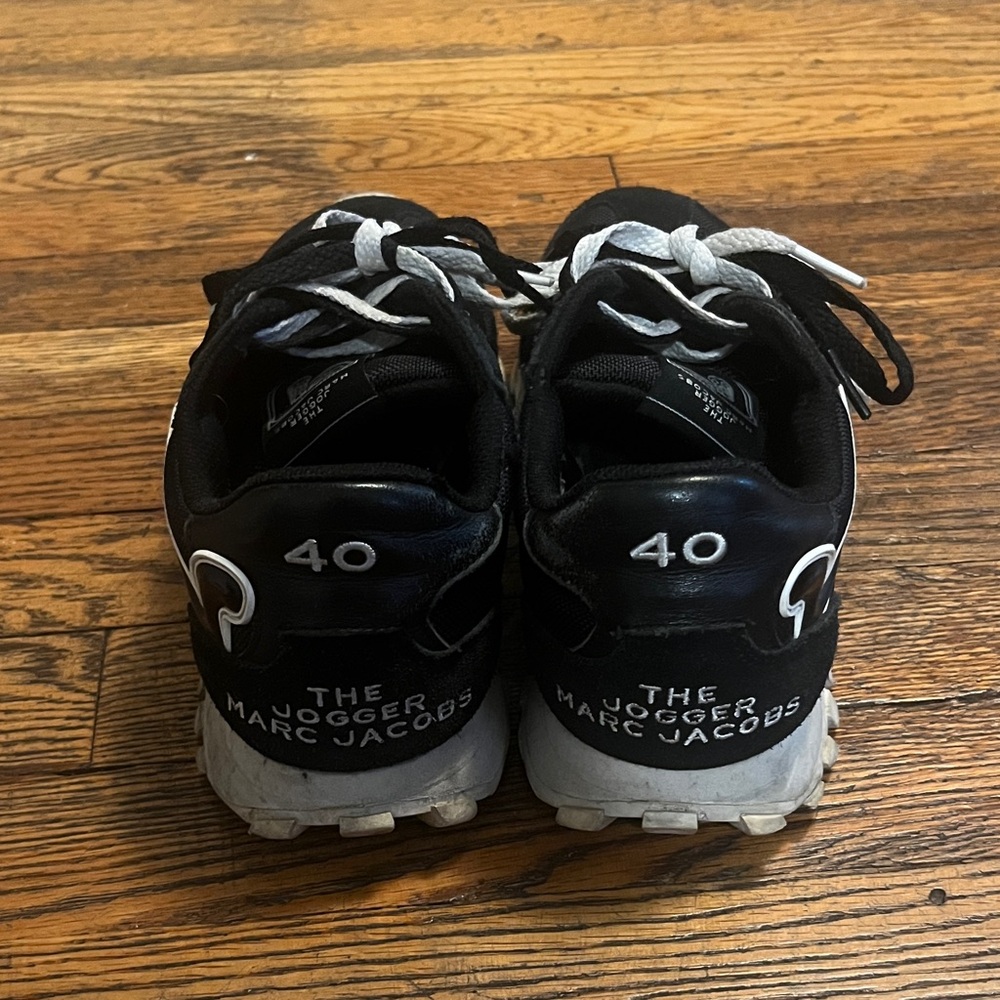 Marc Jacobs Black and White Jogger Shoes